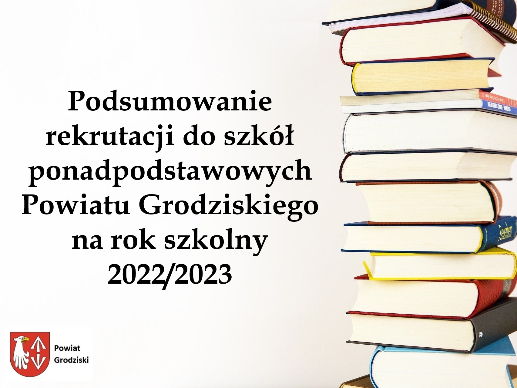 Ikona do artykułu: Podsumowanie rekrutacji do szkół ponadpodstawowych Powiatu Grodziskiego