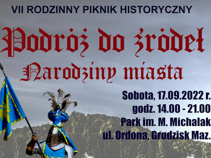 Ikona do artykułu: VII Rodzinny Piknik Historyczny w Grodzisku Mazowieckim