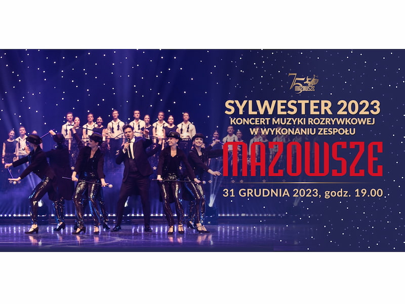 Ikona do artykułu: Sylwester 2023 z koncertem zespołu „Mazowsze”